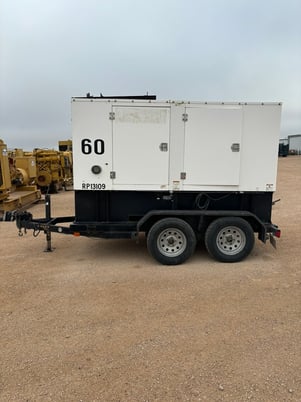 60 KW Caterpillar, portable diesel generator set, Perkins engine, 2013 - Image 1