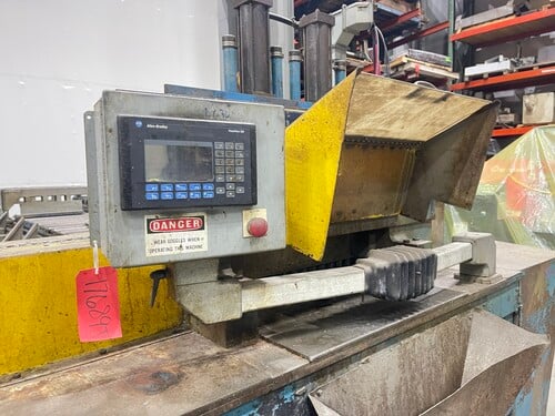 Automatic Cold Saw Cutoff System, Allen-Bradley PanelView HMI - Image 3