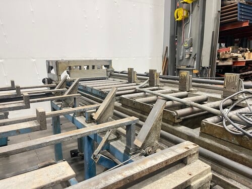 Automatic Cold Saw Cutoff System, Allen-Bradley PanelView HMI - Image 4