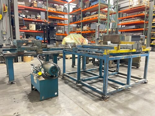 Automatic Cold Saw Cutoff System, Allen-Bradley PanelView HMI - Image 8