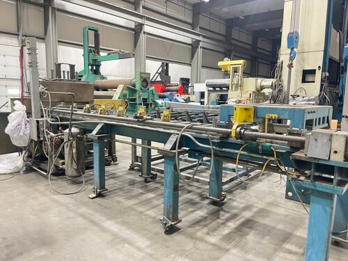 Automatic Cold Saw Cutoff System, Allen-Bradley PanelView HMI - Image 9