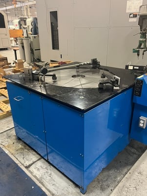 36" Lapmaster, open face, 3 rings (14-1/2" ID), cycle timer, slurry pump, nice condition - Image 4