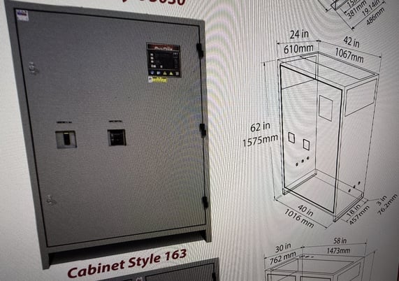 BAE #AT30, microprocessor float batte, 250 amps DC, input 480 Volts 3 phase 60 hz (2 available) - Image 4