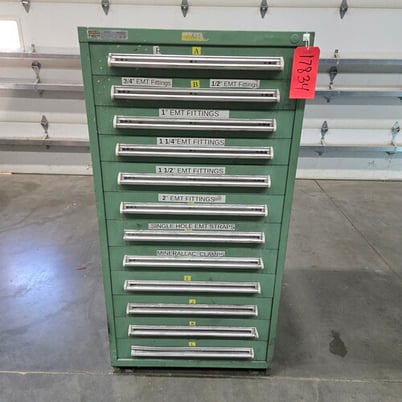 11 Drawer Vidmar Cabinet - Image 1