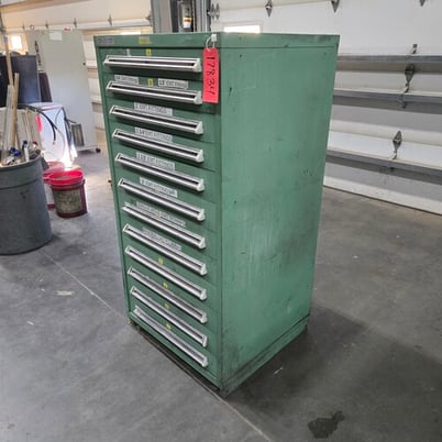 11 Drawer Vidmar Cabinet - Image 2