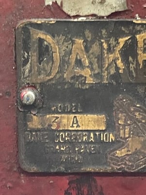 3 Ton, Dake #3A, Arbor Press - Image 6