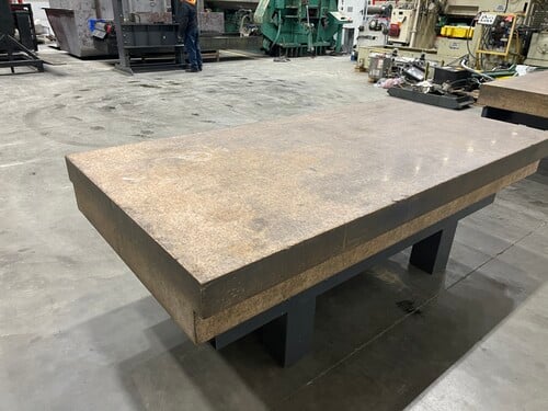 96" x 48" x 33-1/2" Granite Surface Combustion Plate - Image 2
