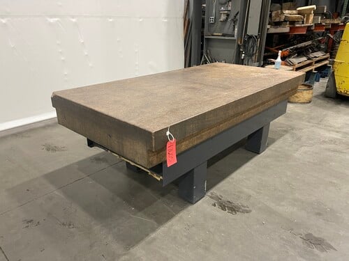 96" x 48" x 33-1/2" Granite Surface Combustion Plate - Image 4