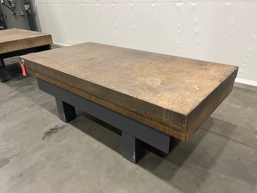 96" x 48" x 33-1/2" Granite Surface Combustion Plate - Image 5