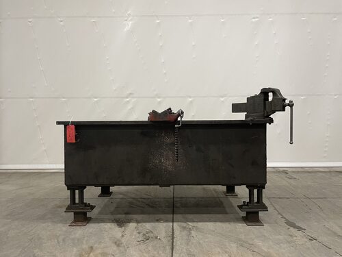 6' x 4' Welding Table, 38-1/2" High - Image 4