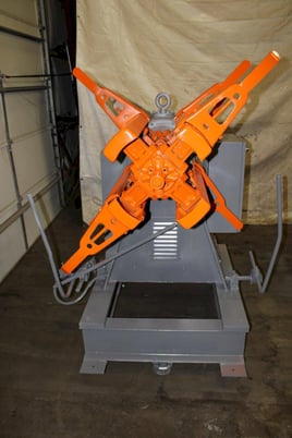 6000 lb. Littell #60-24, motorized uncoiler, 30" mandrel, 72" outside dimensions, 16"-20" ID, manual - Image 4