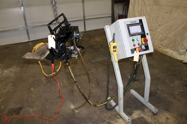 8.7" x .078" PA Industries #SRF-220M, servo feeder, pilot release, jogging pendant, 2021 - Image 1