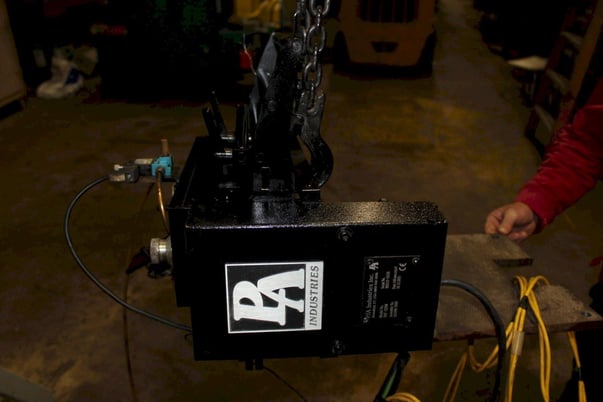 8.7" x .078" PA Industries #SRF-220M, servo feeder, pilot release, jogging pendant, 2021 - Image 5