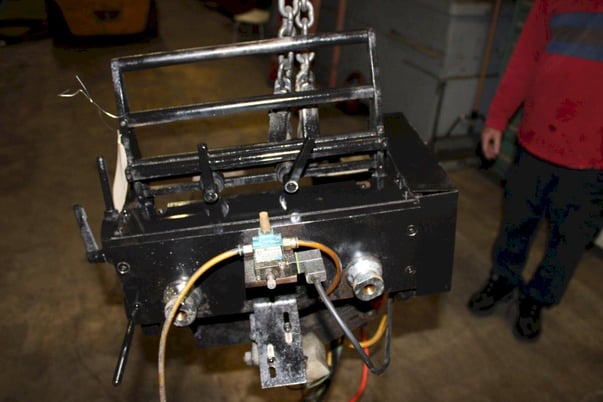 8.7" x .078" PA Industries #SRF-220M, servo feeder, pilot release, jogging pendant, 2021 - Image 6