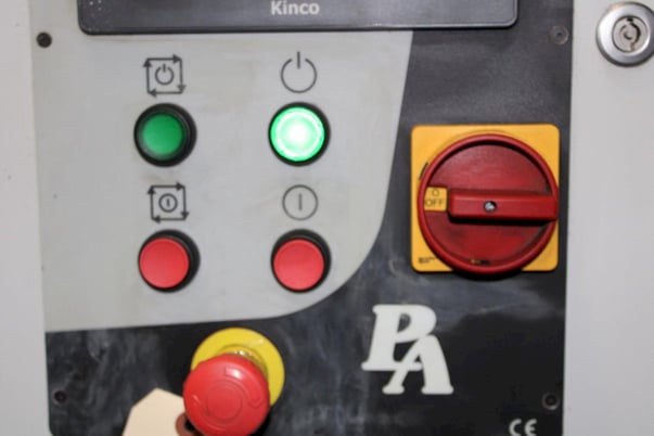 8.7" x .078" PA Industries #SRF-220M, servo feeder, pilot release, jogging pendant, 2021 - Image 10