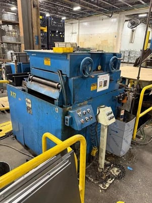 15000 lb. CWP #5R-36, servo feedline, 36" x.125"W, 72" OD, 19.5"-24.5"ID, holddown arm, (17) 24" x .093" - Image 3