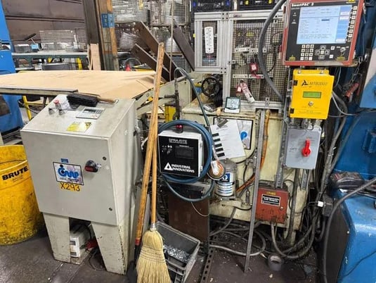 15000 lb. CWP #5R-36, servo feedline, 36" x.125"W, 72" OD, 19.5"-24.5"ID, holddown arm, (17) 24" x .093" - Image 6