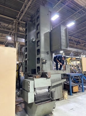 Springfield #3TR, rail type / extended height vertical universal grinder, 48" t-slotted table, 52" swing, 44" - Image 11