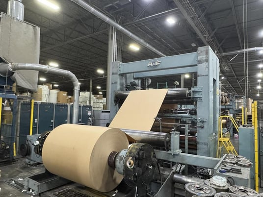A &F, 2-Drum Slitter Rewinder, 95" wide, 101" parent roll width, 72" unwind & rewind diameter, 6000 FPM, 150 - Image 3
