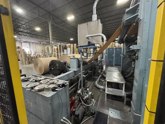 A &F, 2-Drum Slitter Rewinder, 95" wide, 101" parent roll width, 72" unwind & rewind diameter, 6000 FPM, 150 - Image 8
