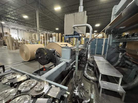 A &F, 2-Drum Slitter Rewinder, 95" wide, 101" parent roll width, 72" unwind & rewind diameter, 6000 FPM, 150 - Image 9