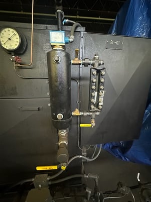 70 HP 125 PSI Parker Industrial #70, Steam Boiler, Natural gas, 2940000 BTU, 349 sq.ft., 1994 - Image 3
