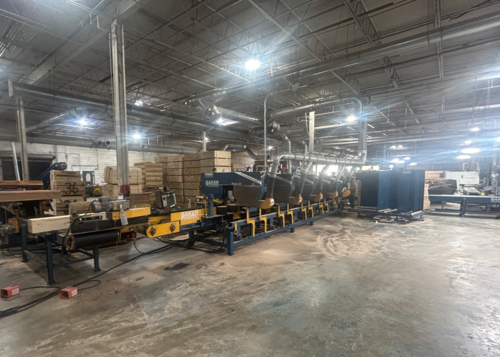 Baker #CX, Resaw w/Return, 5-head, 30 HP, unscrambler, transfer conveyor, 2024 - Image 10