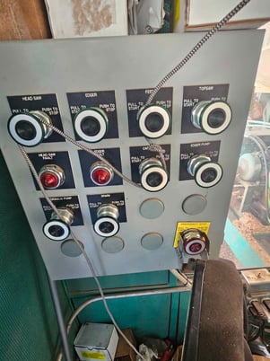 Helle, 5-head Block Sawmill, 200 HP, 52" sawblade, 8'-40' logs, conveyors, turners - Image 5