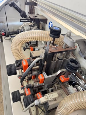 Polymac #LATO-38, Edgebander, Quick heat glue system, 220 V., 3ph, 2006 - Image 5