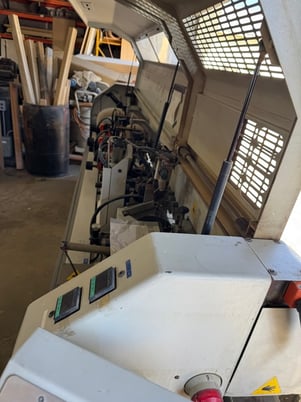 Polymac #LATO-38, Edgebander, Quick heat glue system, 220 V., 3ph, 2006 - Image 7