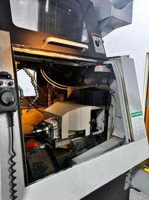 Tsugami #SS20, swiss lathe, 10k RPM, 5 HP, 20mm bar, 24 tool, Lns Bar Feeder, Fanuc 31i-A, coolant, mist - Image 5