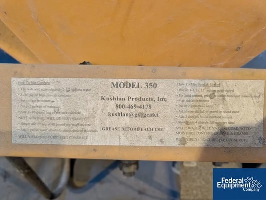 Kushlan #350, aggregate mixer - Image 2