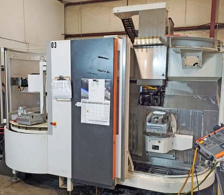 Mikron #UCP-600-Vario, 5-Axis vertical machining center, 120 automatic tool changer, 20000 RPM, HSK63, 2008 - Image 6
