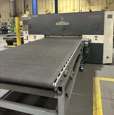 Lissmac #SBM-XL1500, deburrer, 2"-60" working width, 0.02"-4.7" material thickness, 66.5 HP, 13 FPM, 2019 - Image 1
