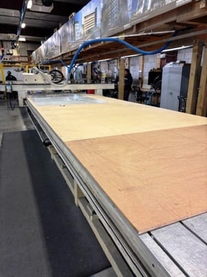 AXYZ #Series-6020, CNC router, 5-Axis, 85" x 20' table, 24000 RPM, 2006, controls retrofitted 2014 - Image 3