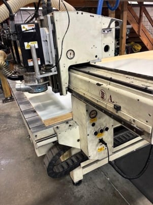 AXYZ #Series-6020, CNC router, 5-Axis, 85" x 20' table, 24000 RPM, 2006, controls retrofitted 2014 - Image 5