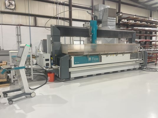 Flow #Mach-500-4020XD, 5-Axis CNC waterjet, 100 HP, 87000 psi, Flow PC based Control, 2018 - Image 2