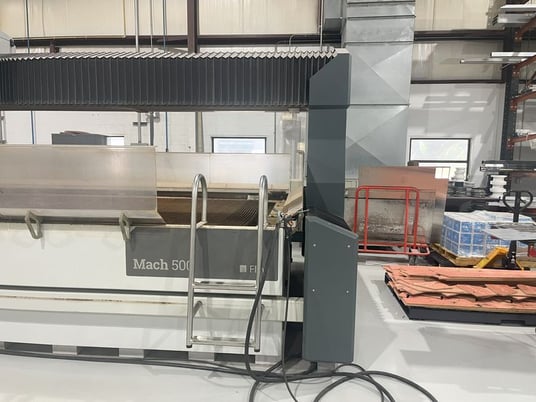 Flow #Mach-500-4020XD, 5-Axis CNC waterjet, 100 HP, 87000 psi, Flow PC based Control, 2018 - Image 4