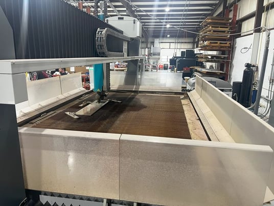 Flow #Mach-500-4020XD, 5-Axis CNC waterjet, 100 HP, 87000 psi, Flow PC based Control, 2018 - Image 6