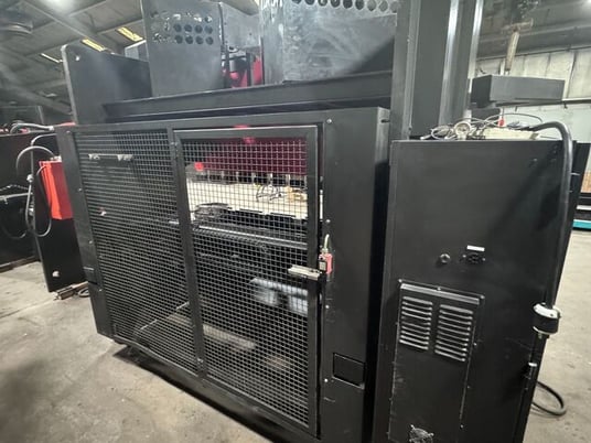 80 Ton, Amada #HDS-8025NT, CNC press brake, 8.2'OA, 83" between housing, 7.8" stroke, 16.5" throat, 18.5" - Image 2