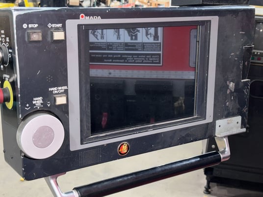 80 Ton, Amada #HDS-8025NT, CNC press brake, 8.2'OA, 83" between housing, 7.8" stroke, 16.5" throat, 18.5" - Image 5