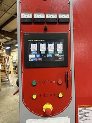 52" Whitfield #43-1C-53, 4-head top wide belt sander, 2026 - Image 6