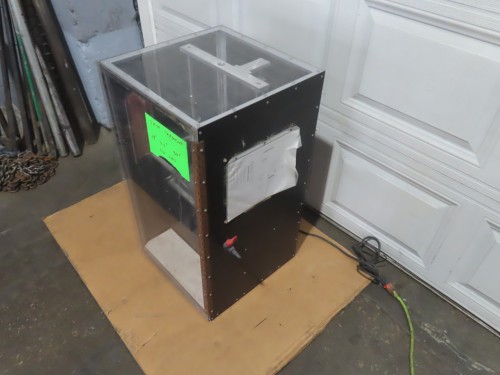 Chemat Technologies #DM-201, Dip Master Test Cabinet, motorized hanger lift, heater controls w/ timer, 115 - Image 1