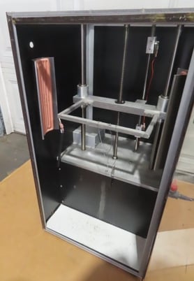 Chemat Technologies #DM-201, Dip Master Test Cabinet, motorized hanger lift, heater controls w/ timer, 115 - Image 2