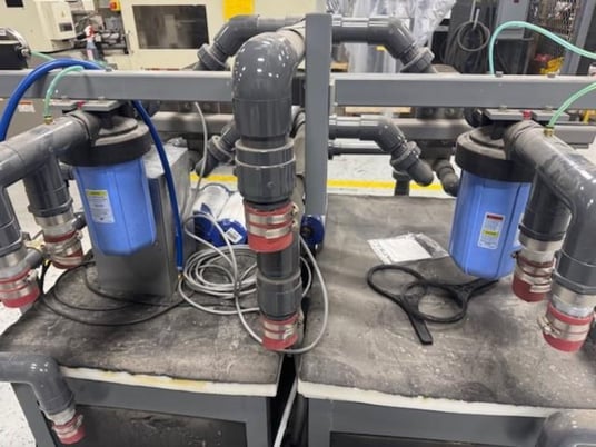 14.5 Ton, TempTek #OACS-15S-M1-1P, central water chiller, dual 3 HP process pump, 2011 - Image 2