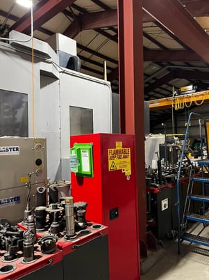 Toyoda #FA-1050, CNC horizontal machining center, Fanuc 31iA, 63" X, 55" Y, 45" Z, 6000 RPM, 120 automatic - Image 10