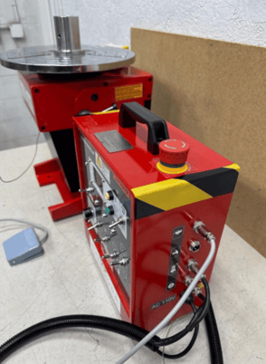 640 lb. WeldWire #PRO3, welding positioner turntable, C1802 Overlap Control, 13.4" table diameter, 2018 - Image 6