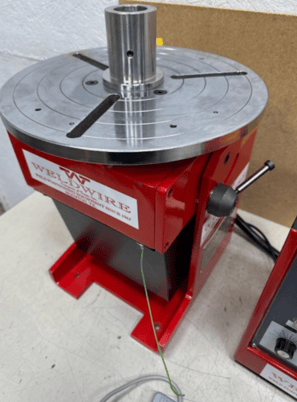 640 lb. WeldWire #PRO3, welding positioner turntable, C1802 Overlap Control, 13.4" table diameter, 2018 - Image 7