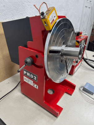 640 lb. WeldWire #PRO3, welding positioner turntable, C1802 Overlap Control, 13.4" table diameter, 2018 - Image 10