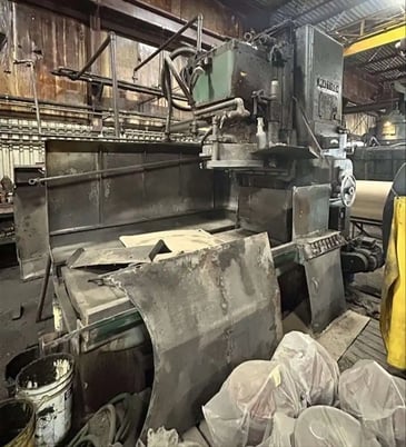 Mattison, rotary surface grinder, 54" chuck, 100 HP - Image 1